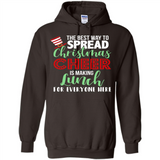 Spread Christmas Cheer Lunch Family Xmas Gift Ls - Hoodie