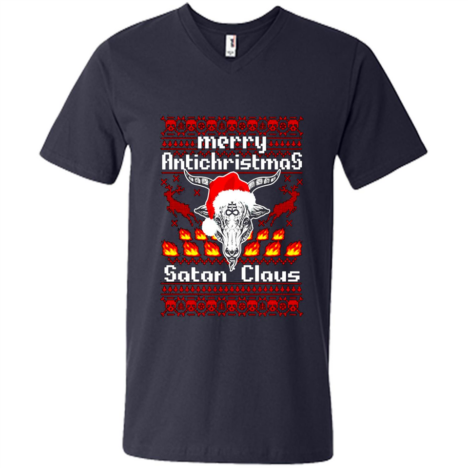 Merry Antichristmas Satan Claus Christmas sweater Sweater PINGPONG