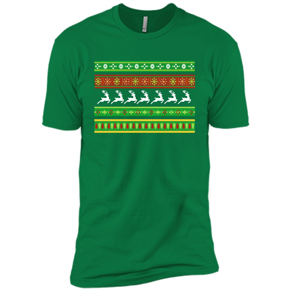 Ugly Christmas Funny Festive - Premium Short Sleeve T-Shirt