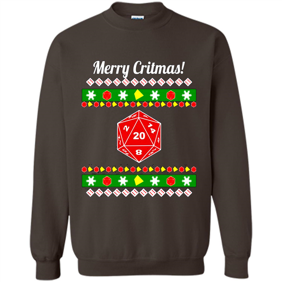 Merry Critmas ugly sweater PINGPONG