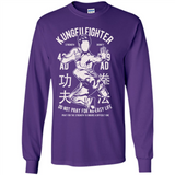 Kungfu Martial Arts Fight Apparel - Long Sleeve T-Shirt
