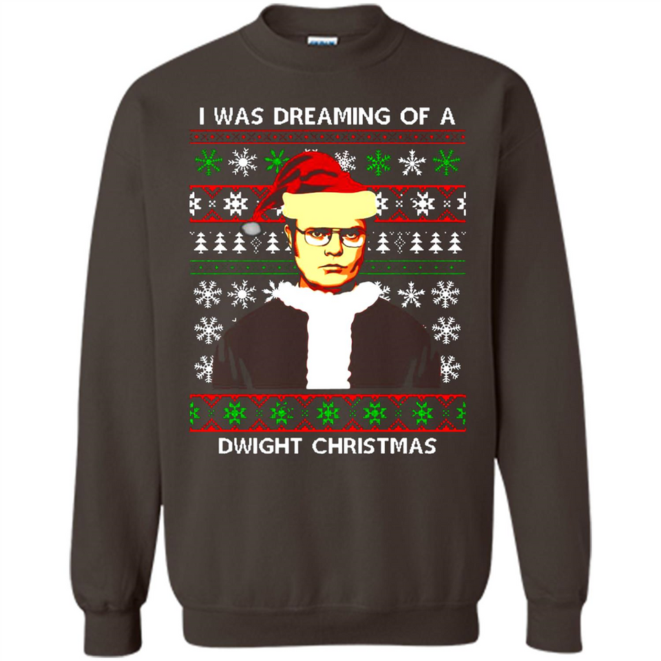 I'm dreaming of a Dwight Christmas sweatshirt - Sweatshirt