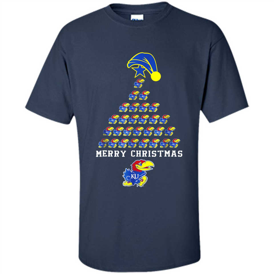 Perfect Kansas Jayhawks Christmas Tree PINGPONG
