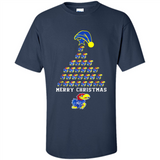 Perfect Kansas Jayhawks Christmas Tree PINGPONG