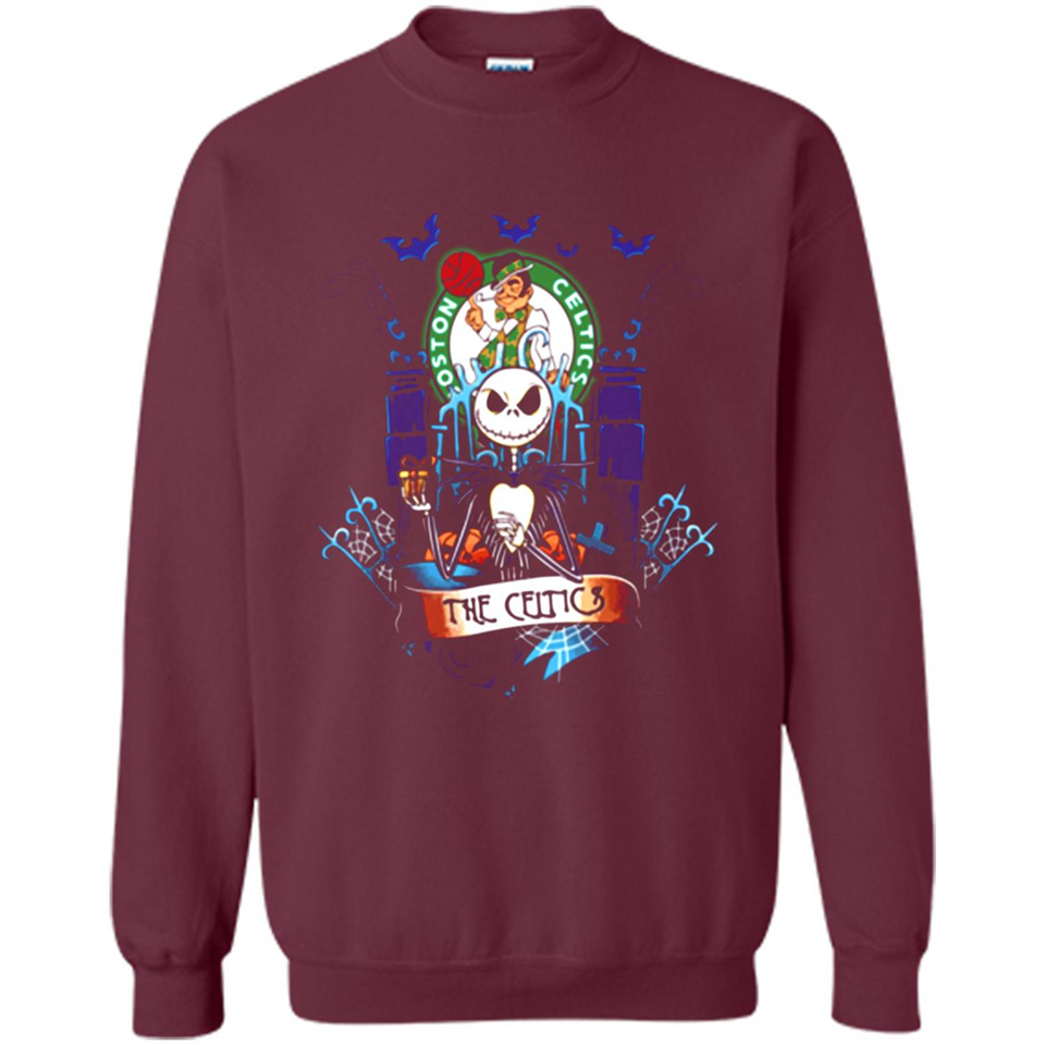 Boston Celtics Halloween The Nightmare Before Christmas - Sweatshirt