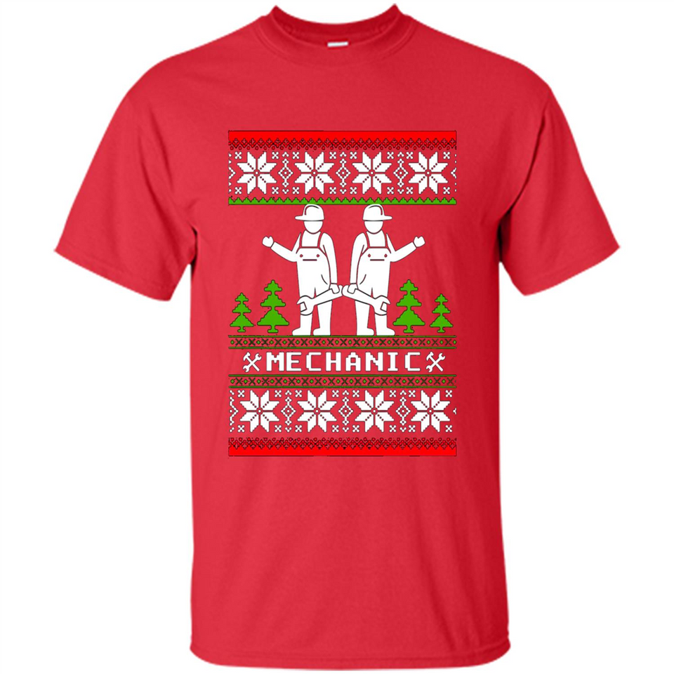 Mechanic Christmas sweater PINGPONG