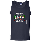 Christmas Garden Gnome Hanging With My Gnomies - Tank Top
