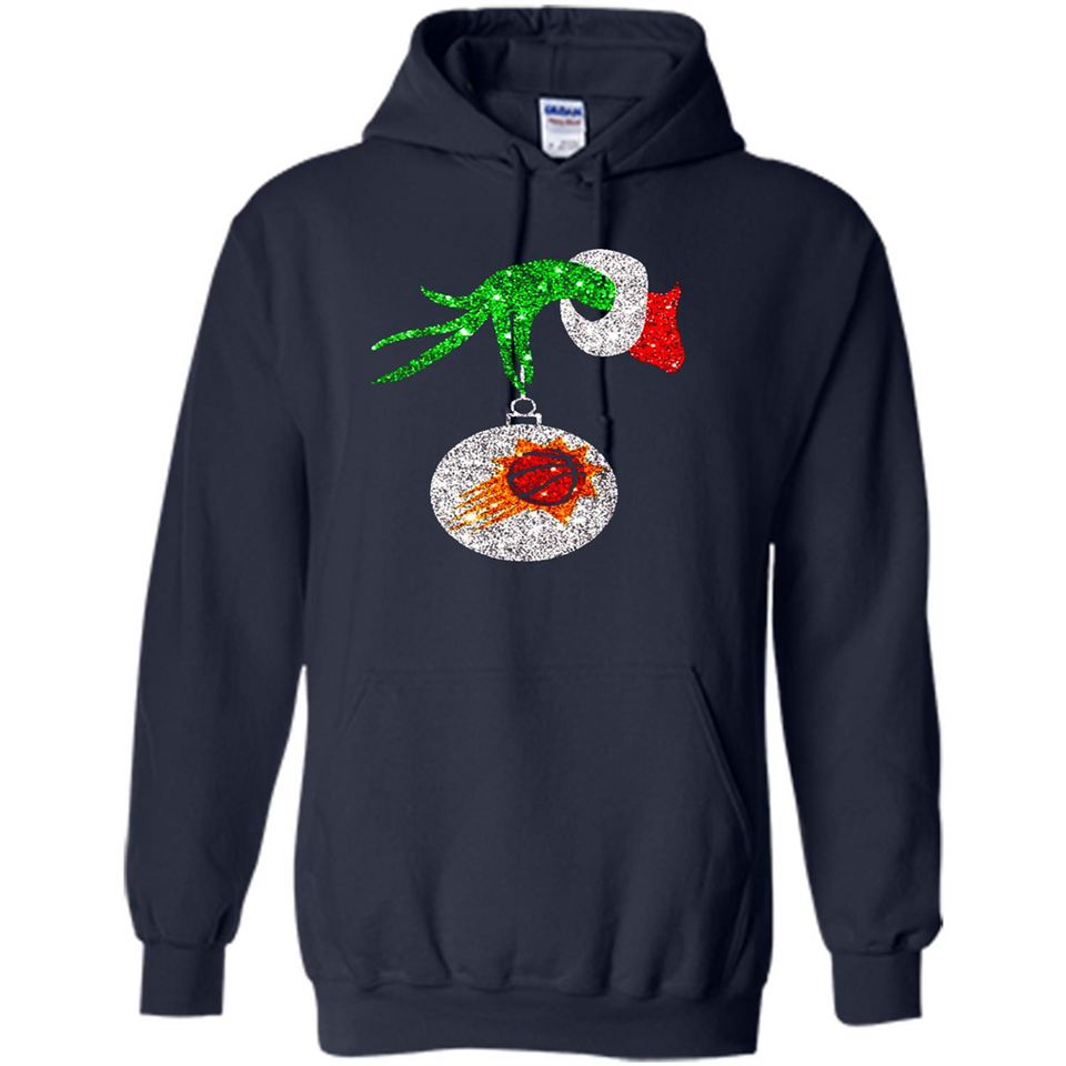 Amazing Phoenix Sun Glitter Grinch Monogram Ornament Christmas Gift - Hoodie