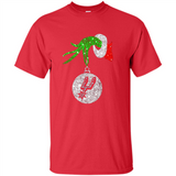 Amazing shirt San Antonio Spurs Glitter Grinch Monogram Ornament Christmas Gift - Shirt