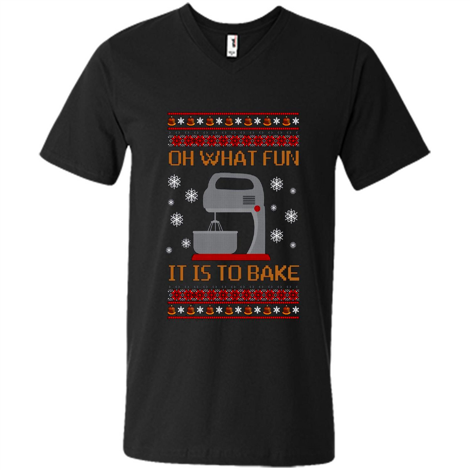 Oh What Fun It Is To Bake Ugly Christmas sweater Sweater PINGPONG