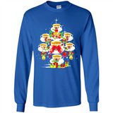 Tea Christmas Tree T-shirt Funny Tea Xmas Gift