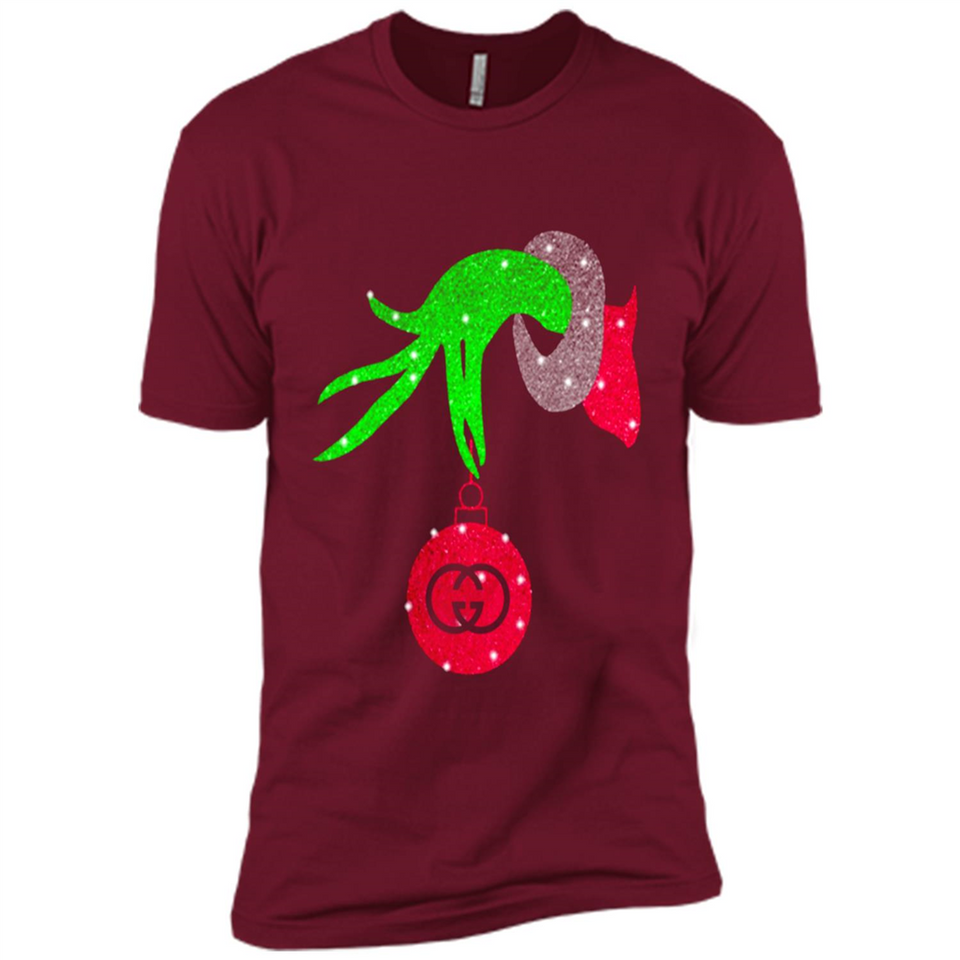Grinch hand holding logo Gucci PING PONG