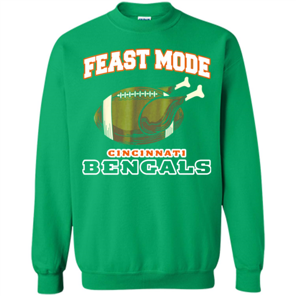 Feast Mode Bengals Shirt - Cincinnati Turkey Thanksgiving