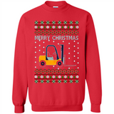 Merry Christmas Forklift ugly sweatshirt PINGPONG