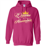 Queens Are Born In November Golden T-Shirt