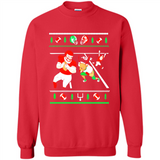 Santa vs Deer Football Ugly Christmas PINGPONG