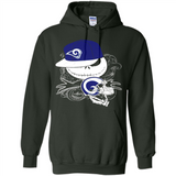 Jack Skellington The Nightmare Before Christmas-Rams Football - Hoodie