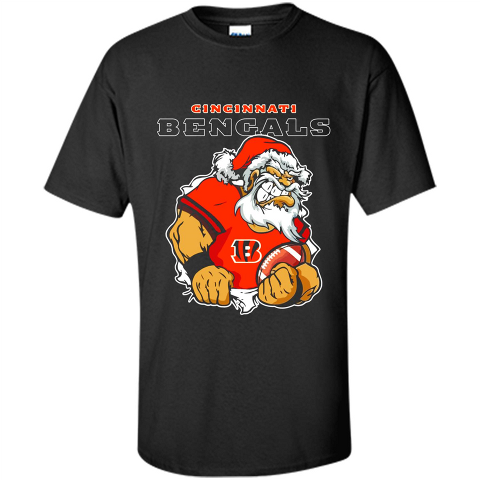 Grumpy Santa Claus Cincinnati Bengals Football Team PINGPONG