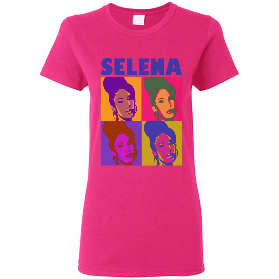 Selena Gomez Light Color - Ladies Short-Sleeve