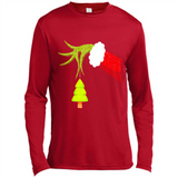 Funny Grinch Hand Holding Christmas Tree Ornament Christmas PING PONG