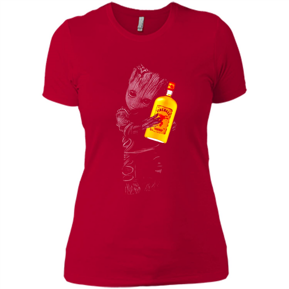 Groot hug Fireball Cinnamon Whisky PING PONG