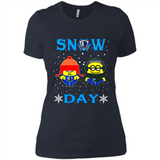 Snow Day Shirt For Dallas Mavericks Vs Minion Fans pingpong