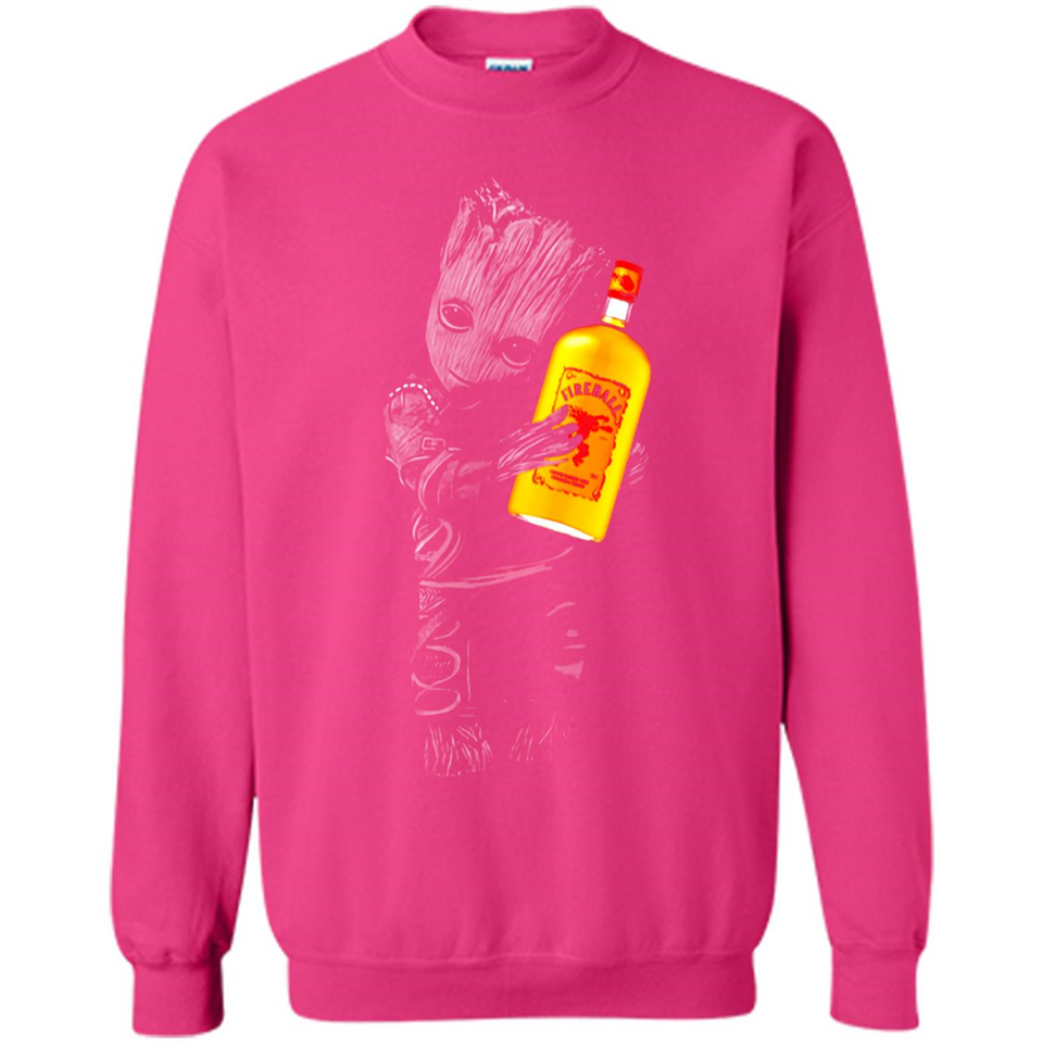 Groot hug Fireball Cinnamon Whisky PING PONG