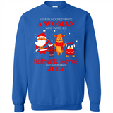 Never Underestimate A July Woman Watches Hallmark Movies Sweatshirt - Sweatshirt