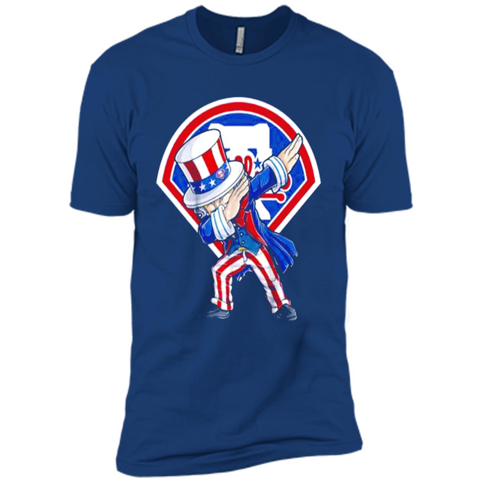 MLB PHILADELPHIA PHILLIES UNCLE SAM DABBING INDEPENDENCE DAY