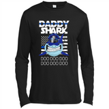 Police Daddy Shark Blue Line Tee