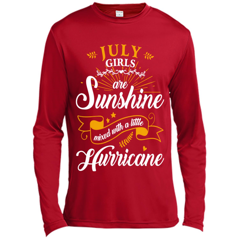 July Girl Are Sunshine Mixed With a Little Hurricane