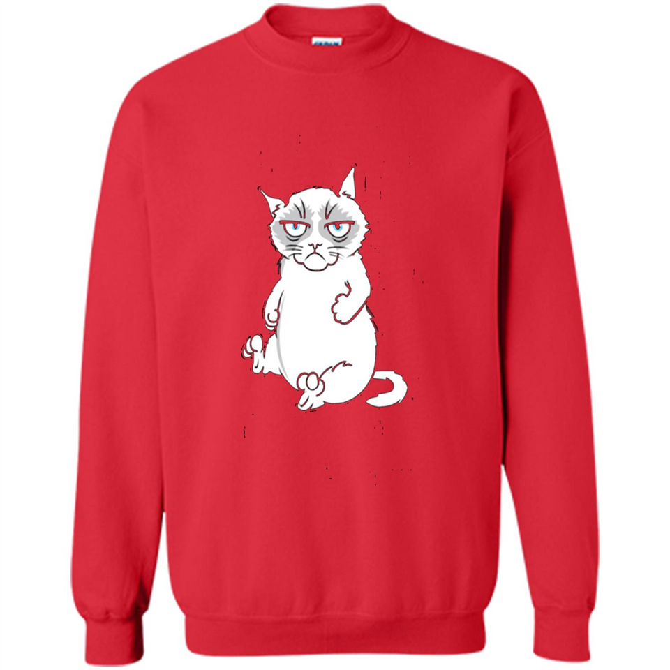 annoyed kitty touchy kitty grouchy ball of fur noody kitty PING PONG