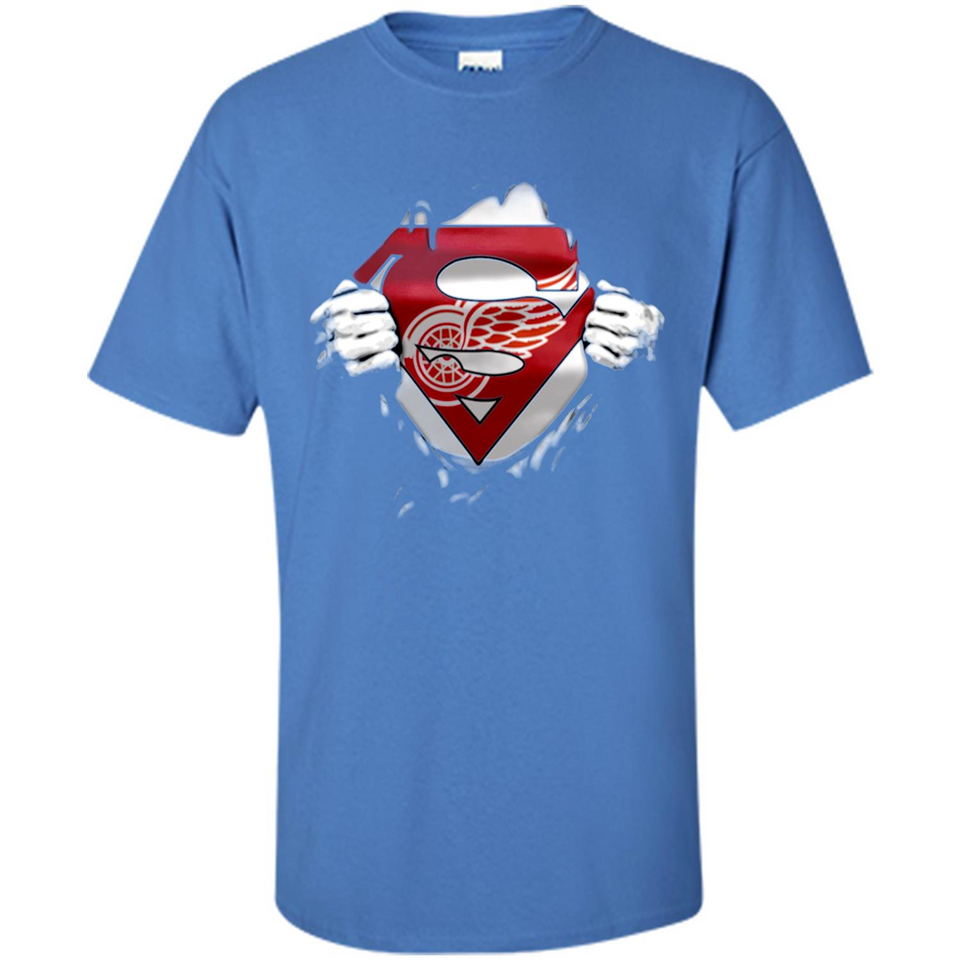 Detroit Red Wings And Superman Fans - Shirt
