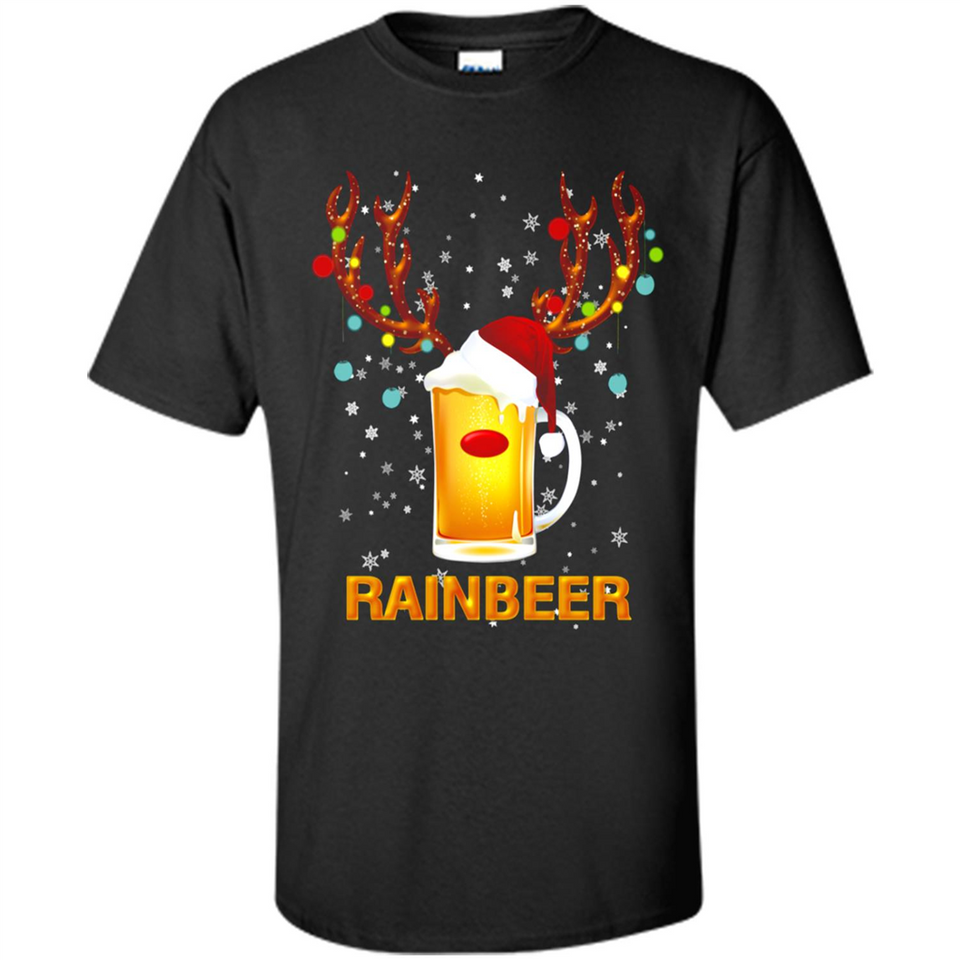 Rainbeer Funny Reindeer Beer Lover