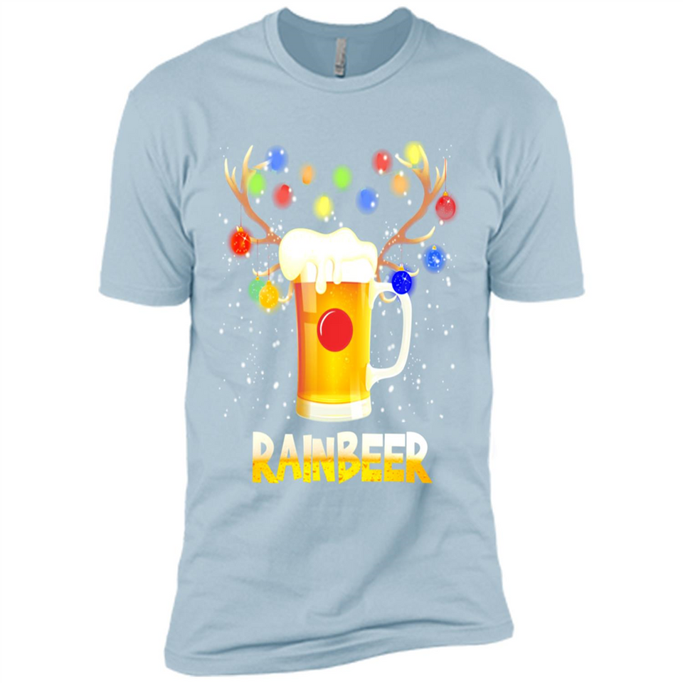 Rainbeer Christmas Reindeer Beer Drinking