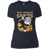 Grumpy Santa Claus New Orleans Saints Football Team PINGPONG