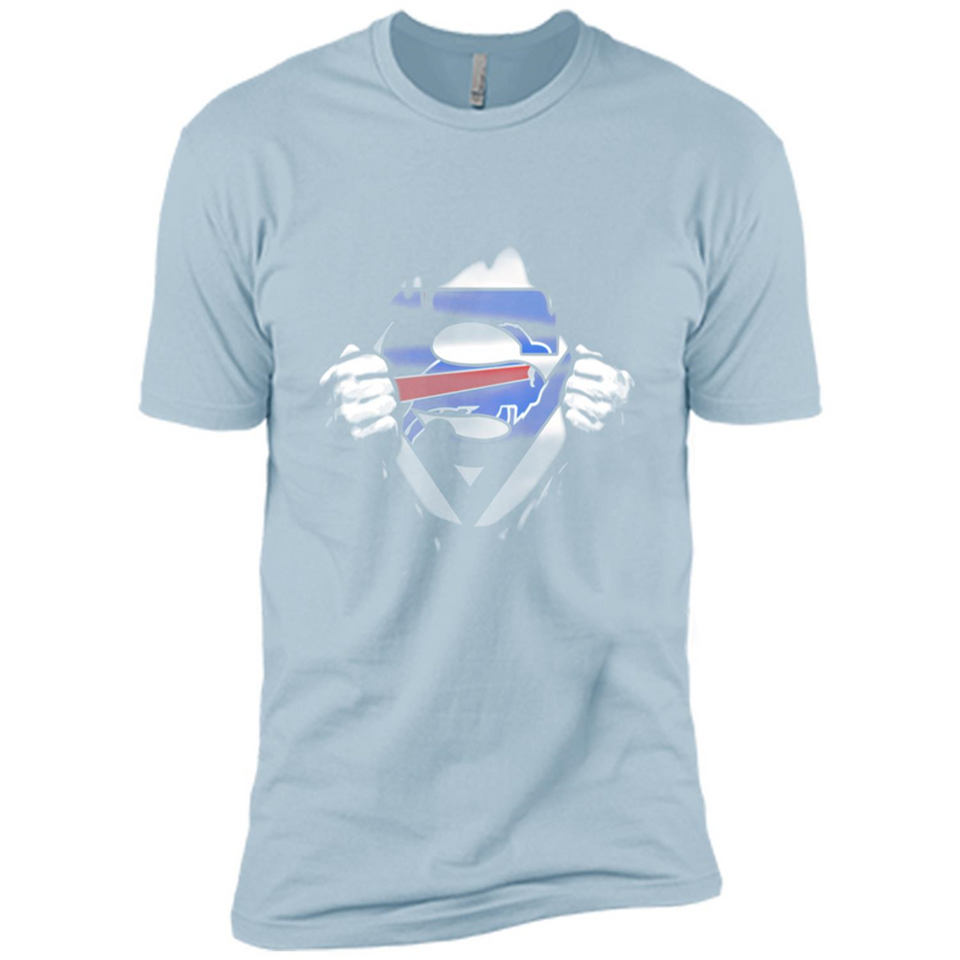 Buffalo Bills And Superman Fans - Premium Short Sleeve T-Shirt