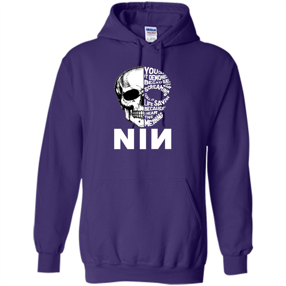 you call it demonic because you hear the screaming NIN