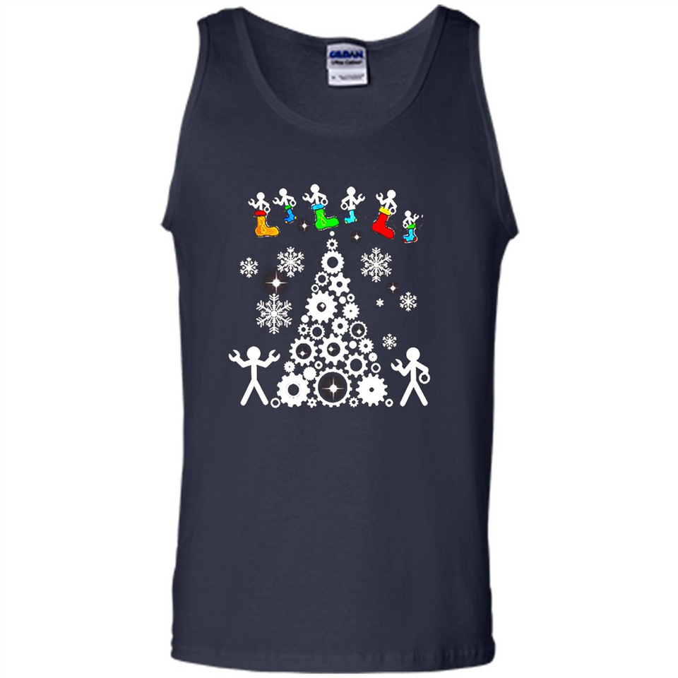 Funny Mechanics Ugly Christmas 2018 - Tank Top