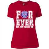 Tennessee Titans Forever For ever not just when we win - Ladies' Boyfriend T-Shirt
