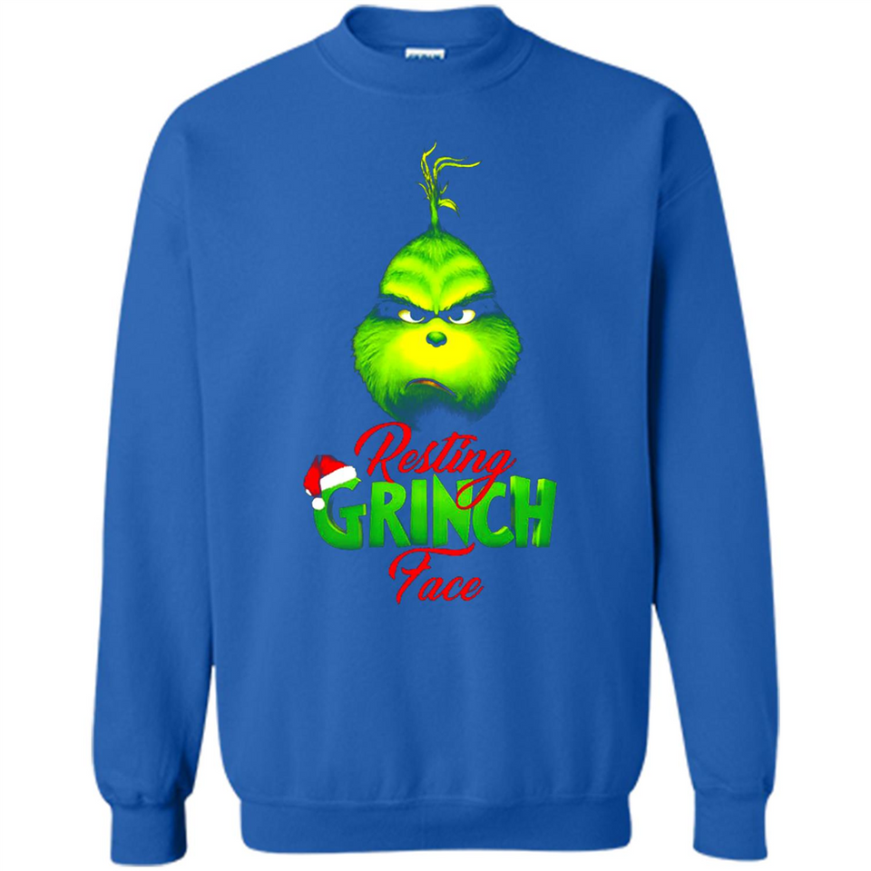 Resting Grinch Face Shirt PINGPONG - Sweatshirt