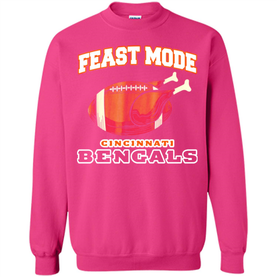 Feast Mode Bengals Shirt - Cincinnati Turkey Thanksgiving