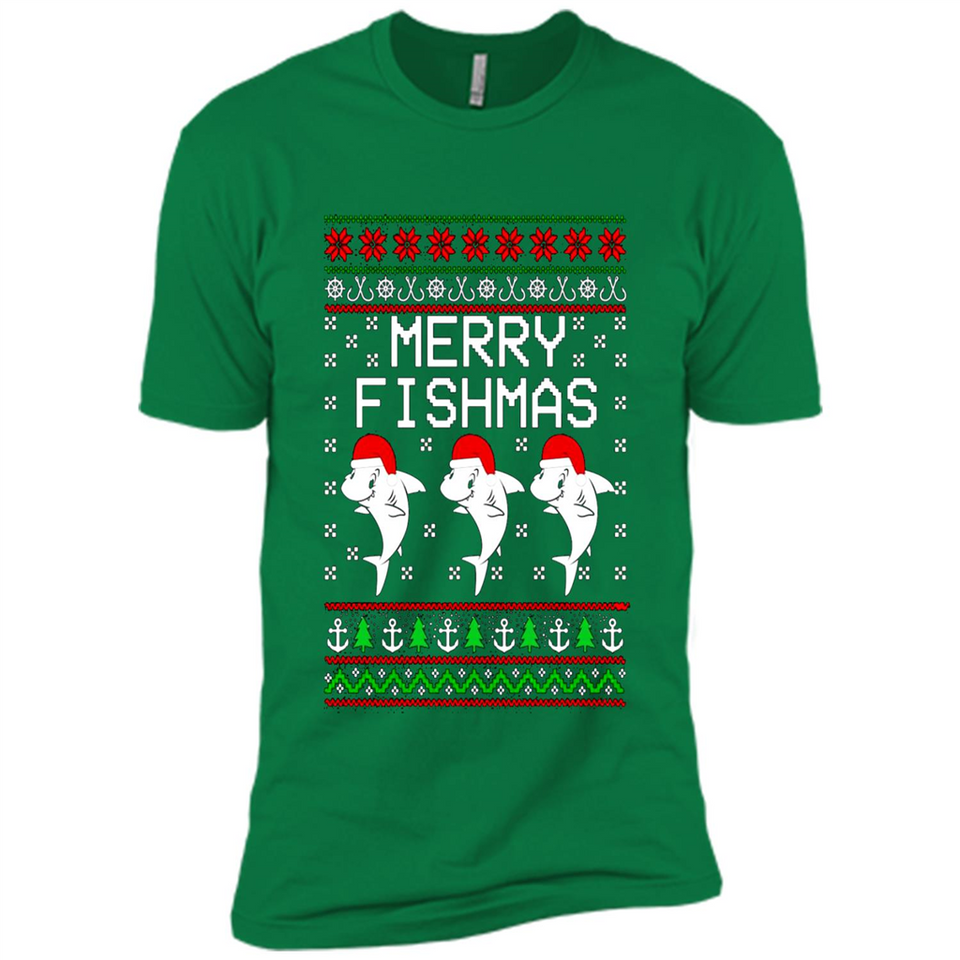Merry Fishmas Christmas sweatshirt PINGPONG