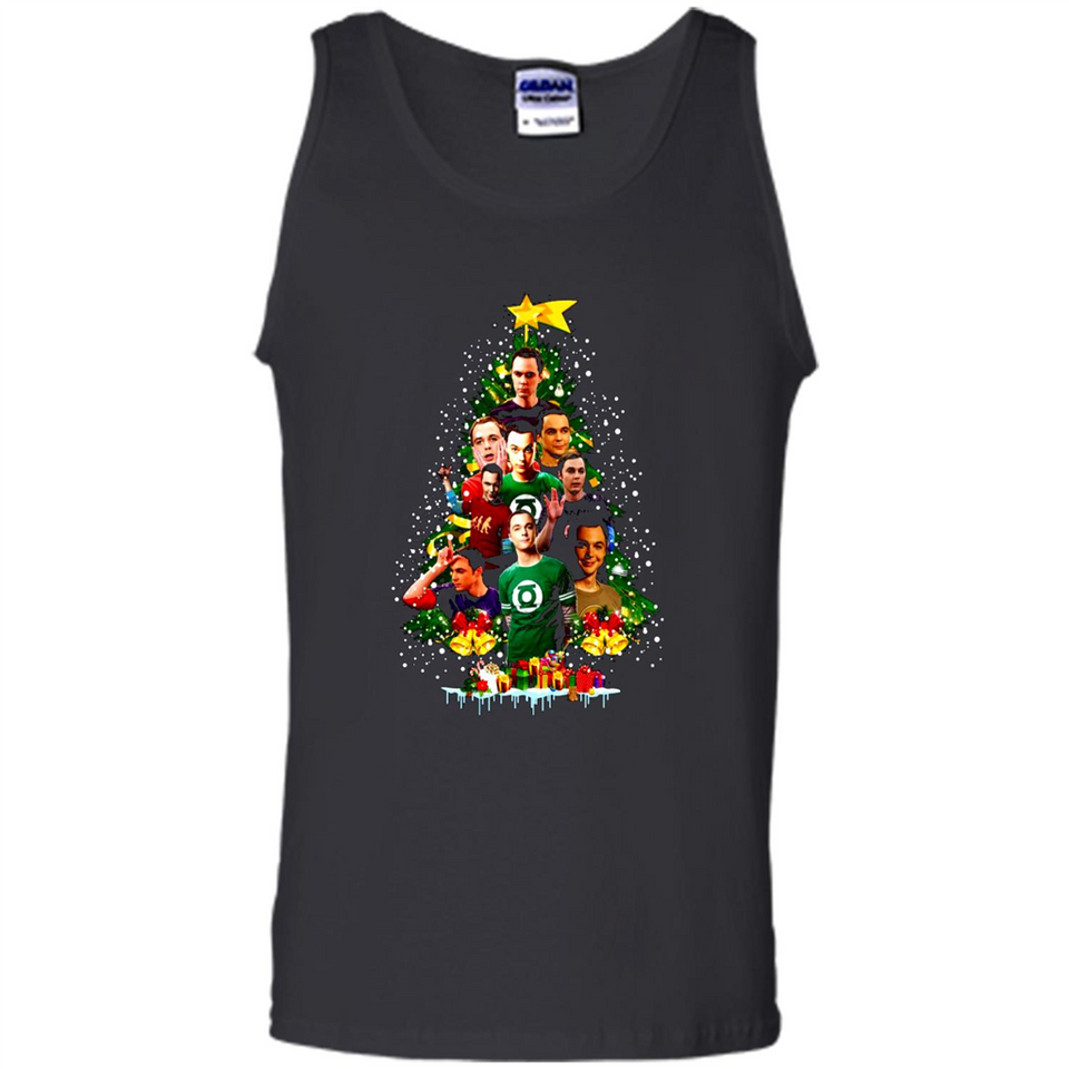 Sheldon Cooper Christmas tree sweater PINGPONG
