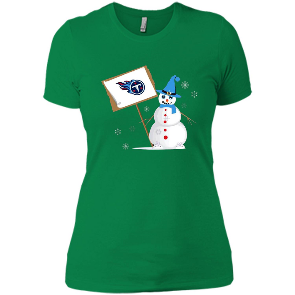 Tennessee Titans Snowman Funny