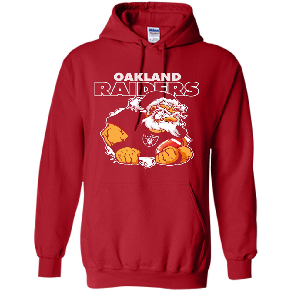 Grumpy Santa Claus Oakland Raiders Football Team PINGPONG