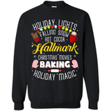 Holiday Lights Falling Snow Hot Cocoa Hallmark Christmas movie