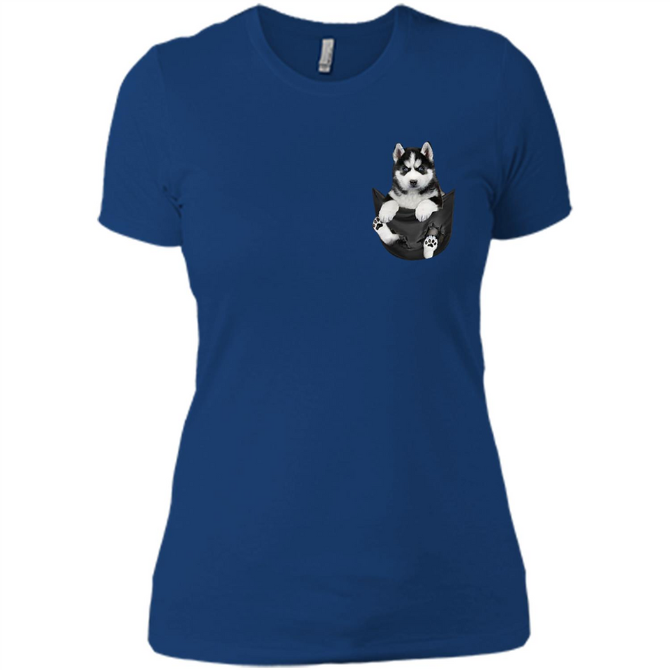 Husky Pocket - Ladies' Boyfriend T-Shirt