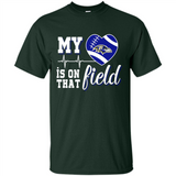 Baltimore Ravens Football My Heart is on that Field - Shirt