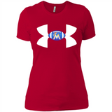 Miami Marlins Under Armour Logo - Ladies' Boyfriend T-Shirt